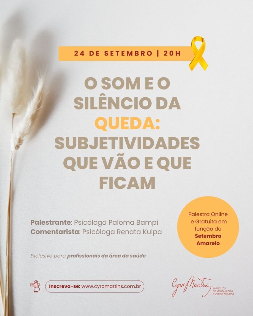 Cyro Palestra Setembro Amarelo